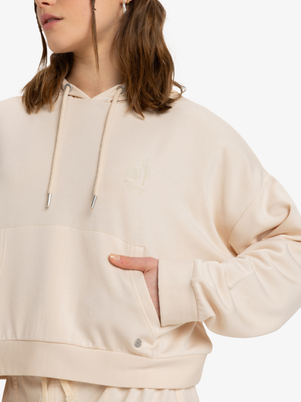 2 Surfing By Daylight - Hoody voor Dames Beige ERJFT04957 Roxy