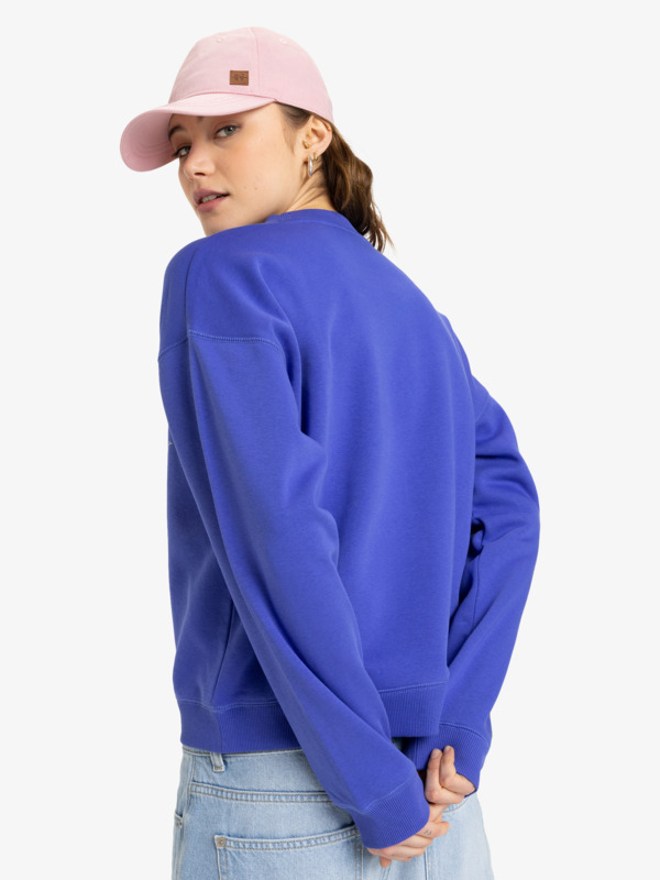 4 Perfect Place - Sweat à col rond pour Femme Violet ERJFT04958 Roxy