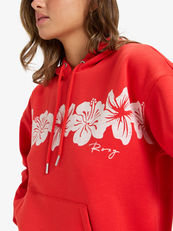 7 Perfect Place - Sweat à capuche pour Femme Rouge ERJFT04959 Roxy