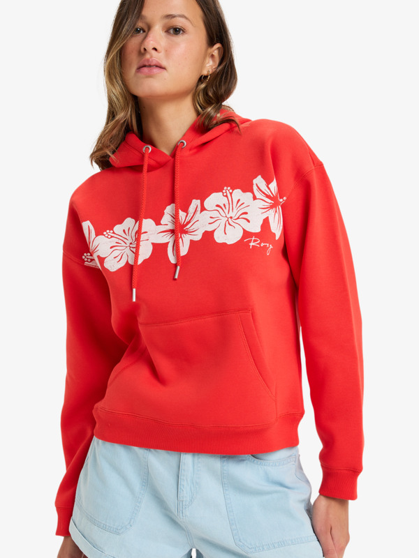 3 Perfect Place - Hoody voor Dames Red ERJFT04959 Roxy