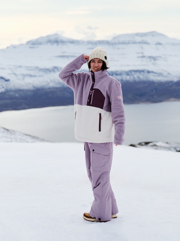 1 Alabama - Couche intermédiaire technique pour Femme Violet ERJFT04968 Roxy