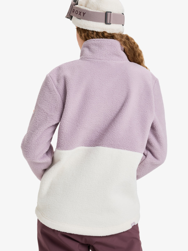 3 Alabama - Technical Mid Layer for Women Purple ERJFT04968 Roxy