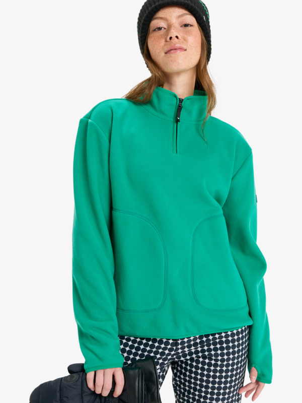 0 Moonrising - Technical Mid Layer for Women Green ERJFT04972 Roxy