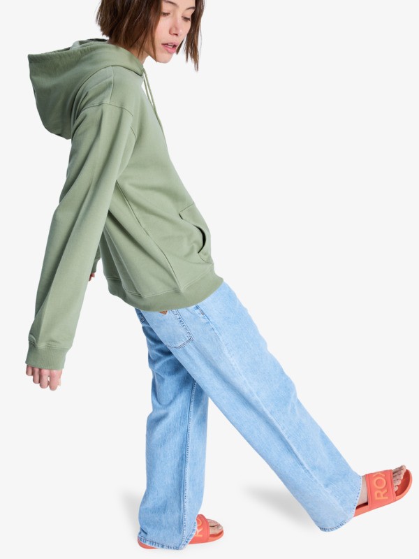 1 Saturdaze - Hoody voor Dames Green ERJFT04996 Roxy