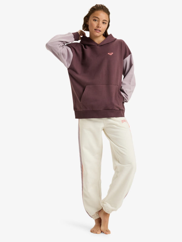 2 Essential Energy - Polaire à capuche pour Femme Rouge ERJFT05009 Roxy