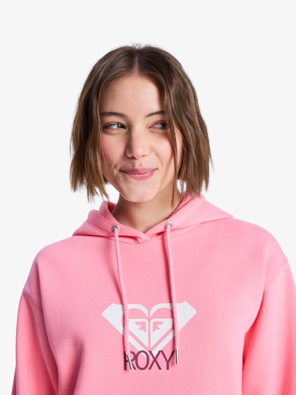 2 Surf Stoked Brushed Art - Kapuzenpulli für Frauen Rosa ERJFT05020 Roxy