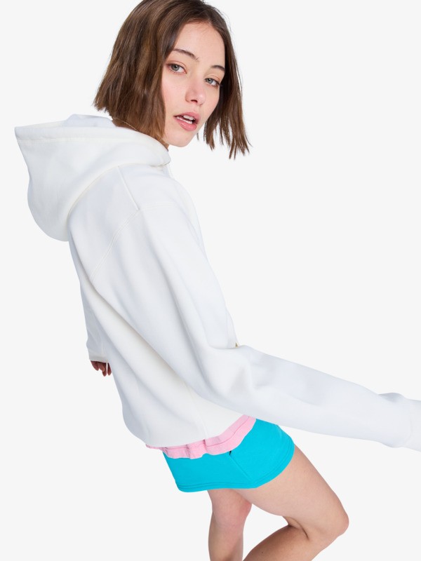 1 Surf Stoked Brushed Art - Hoodie for Women White ERJFT05020 Roxy