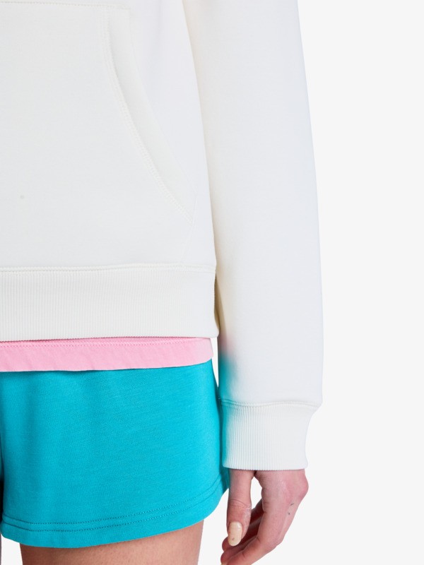 3 Surf Stoked Brushed Art - Hoodie for Women White ERJFT05020 Roxy