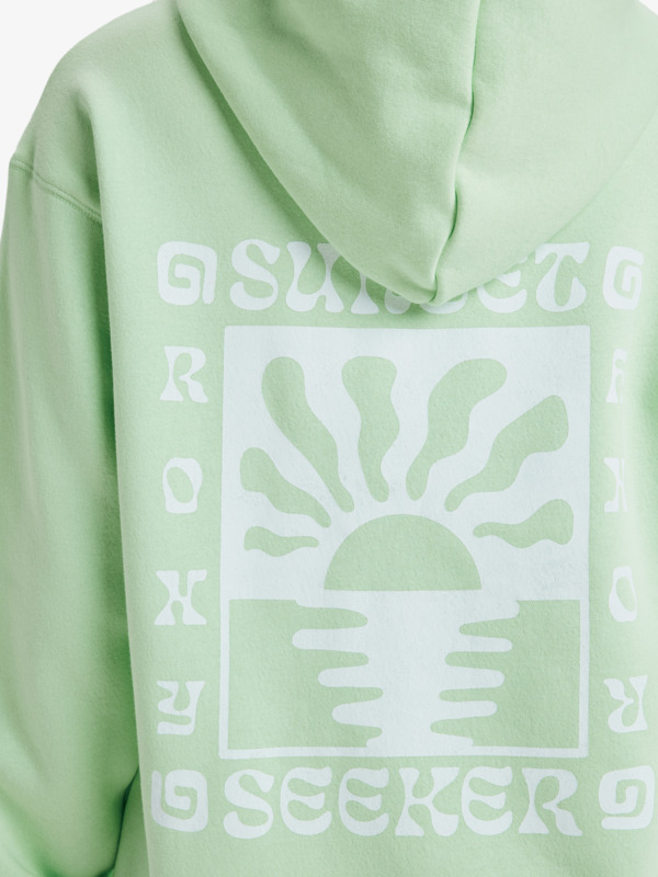 5 Surf Stoked Brushed Vt - Hoodie for Women Green ERJFT05021 Roxy