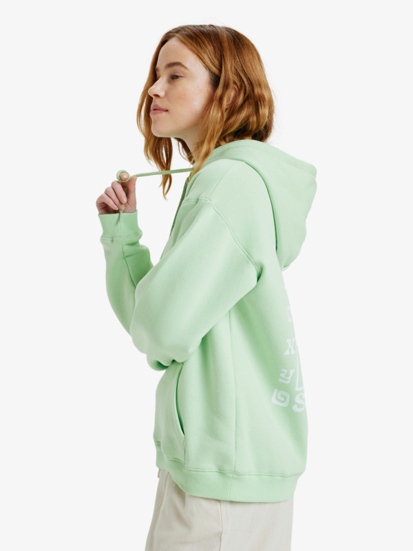 1 Surf Stoked Brushed Vt - Hoodie for Women Green ERJFT05021 Roxy