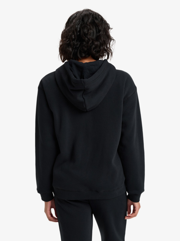 3 Surf Stoked Zipped Brushed - Pull zippé à capuche pour Femme Noir ERJFT05022 Roxy
