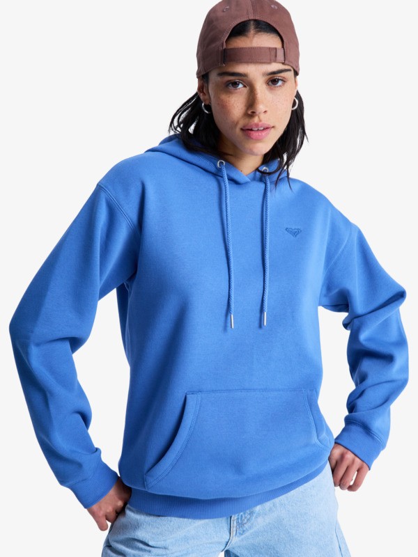 0 Surf Stoked Brushed - Kapuzenpulli für Frauen Blau ERJFT05046 Roxy