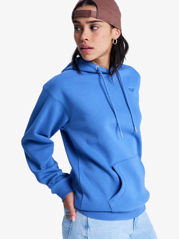 1 Surf Stoked Brushed - Kapuzenpulli für Frauen Blau ERJFT05046 Roxy