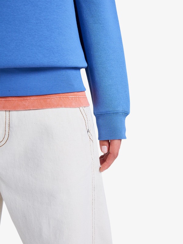 2 Surf Stoked Brushed Vint - Sweat pour Femme Bleu ERJFT05061 Roxy