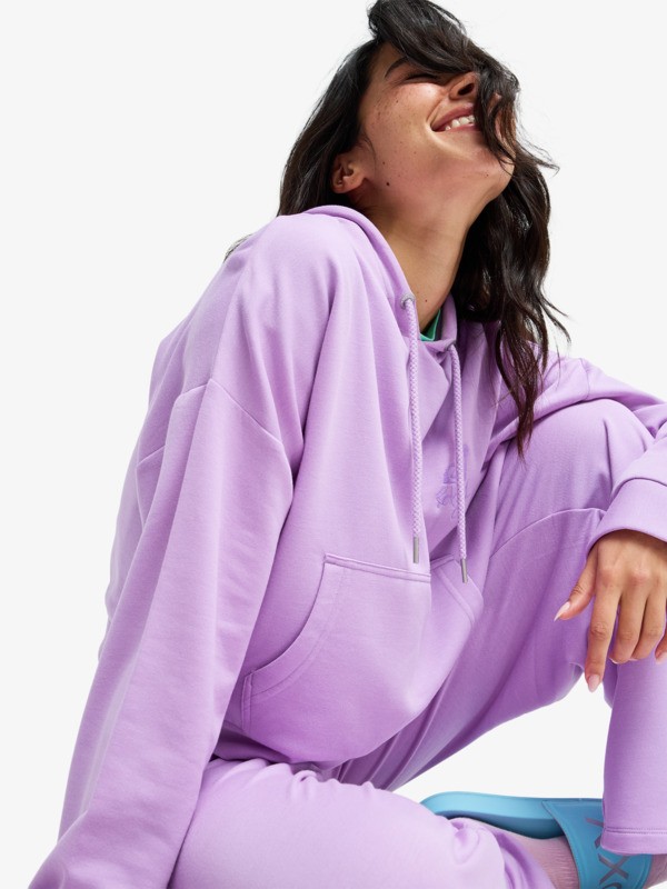 6 Surfing By Daylight - Sweat à capuche pour Femme Violet ERJFT05066 Roxy