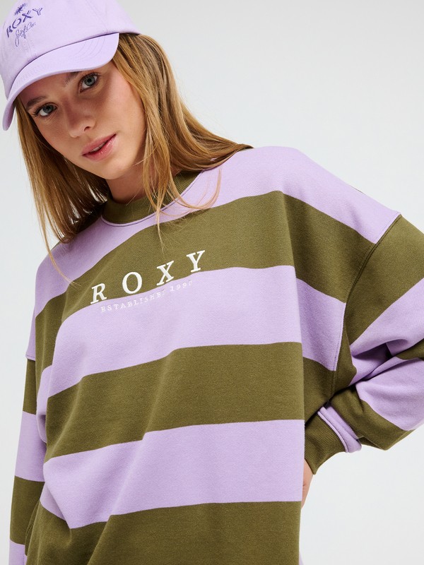 5 Strictly Stripes Gr&uuml;n ERJFT05071 Roxy