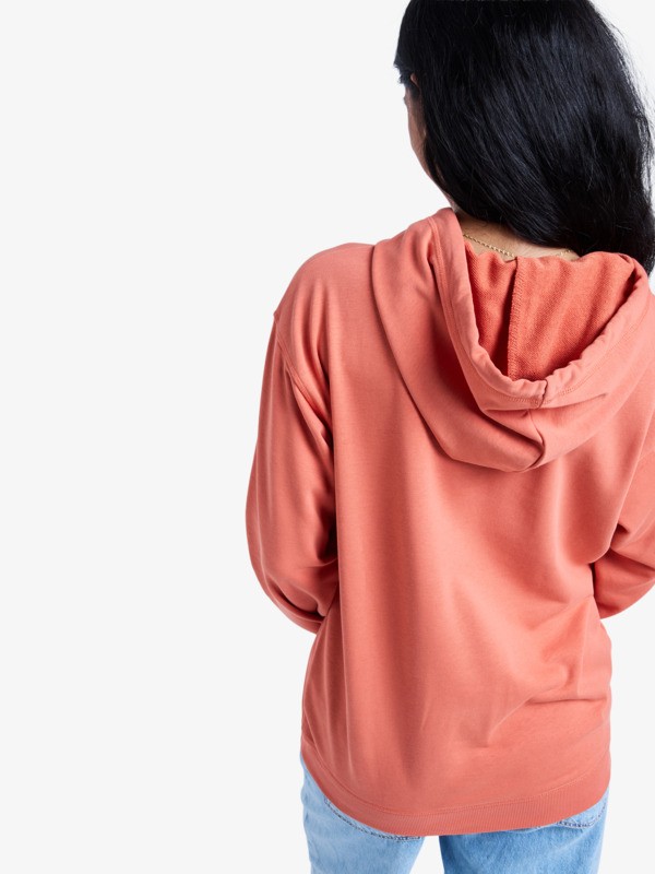 5 Vl Surf Stoked - Sweat à capuche pour Femme Rose ERJFT05089 Roxy