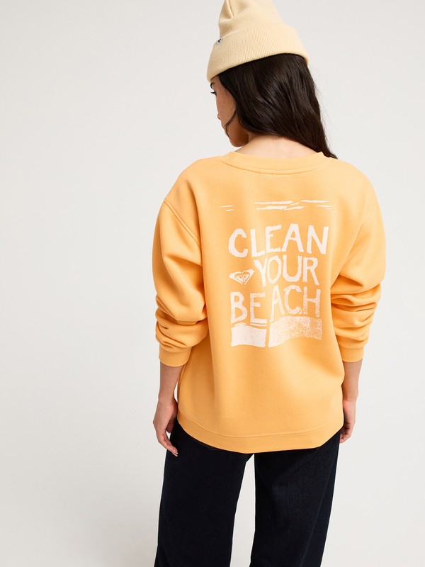6 Surf Stoked Brushed Orange ERJFT05109 Roxy