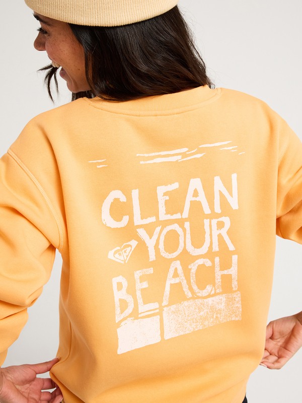 7 Surf Stoked Brushed Orange ERJFT05109 Roxy
