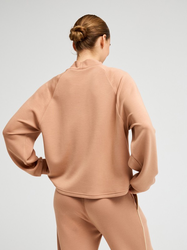 4 Rise & Vibe Sweet High Neck Brown ERJFT05121 Roxy