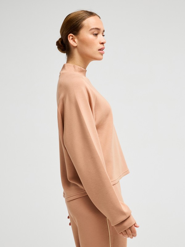 1 Rise & Vibe Sweet High Neck Brown ERJFT05121 Roxy