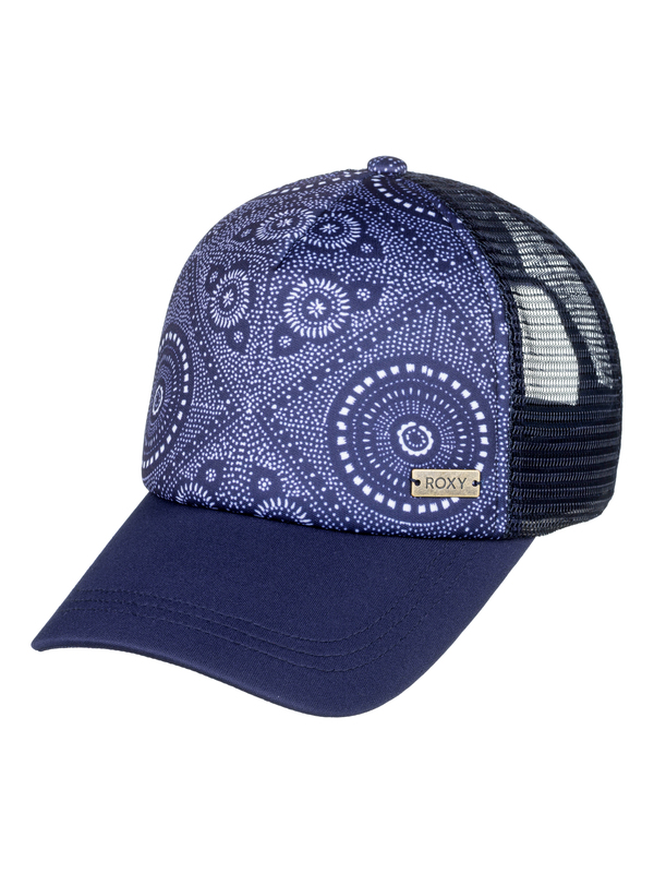 0 Water Come Down - Casquette trucker pour Femme Bleu ERJHA03532 Roxy