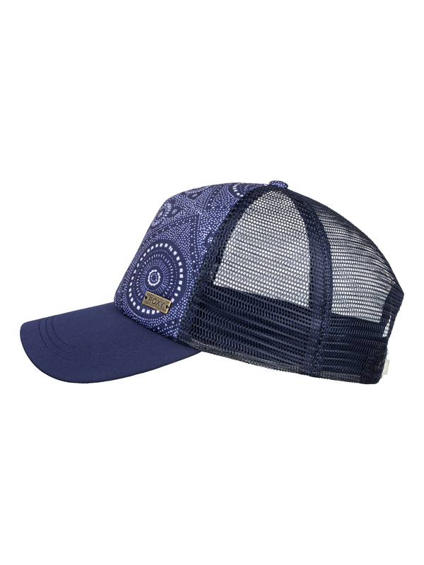 1 Water Come Down - Casquette trucker pour Femme Bleu ERJHA03532 Roxy