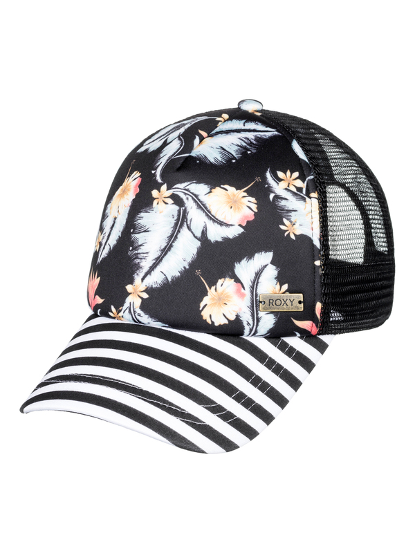 0 Water Come Down - Trucker Cap for Women - Black Black ERJHA03532 Roxy