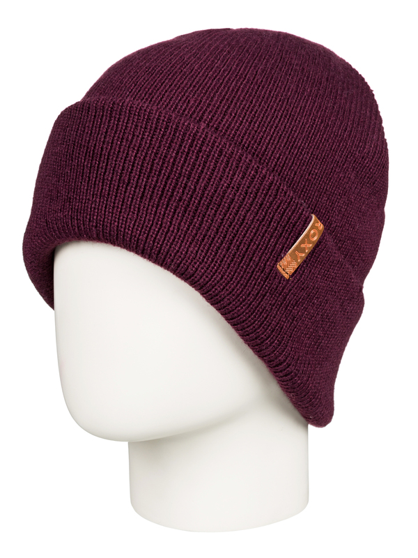 0 Torah Bright - Gorro con Dobladillo para Mujer Violeta ERJHA03559 Roxy