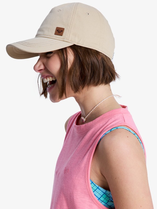 0 Extra Innings - Baseball Cap for Women Beige ERJHA03677 Roxy