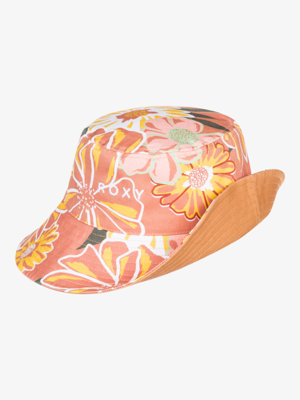 5 Aloha Sunshine - Reversible Bucket Hat  ERJHA04057 Roxy