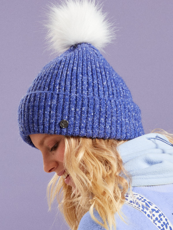 Bonnet D'hiver Femme Laine Islandaise Avec Doublure Polaire - Fente Queue De Cheval Cachée - Visière Intégrée - Taille Unique
