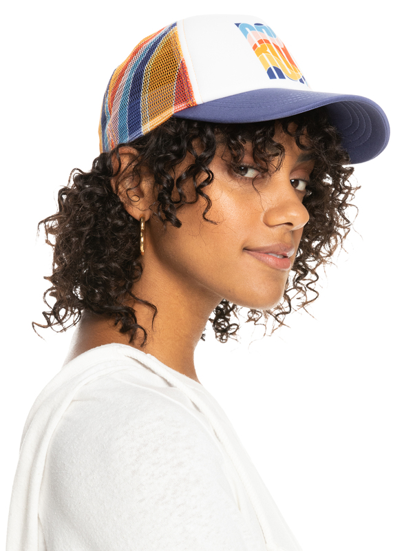 0 Donut Spain - Casquette trucker pour Femme Orange ERJHA04190 Roxy