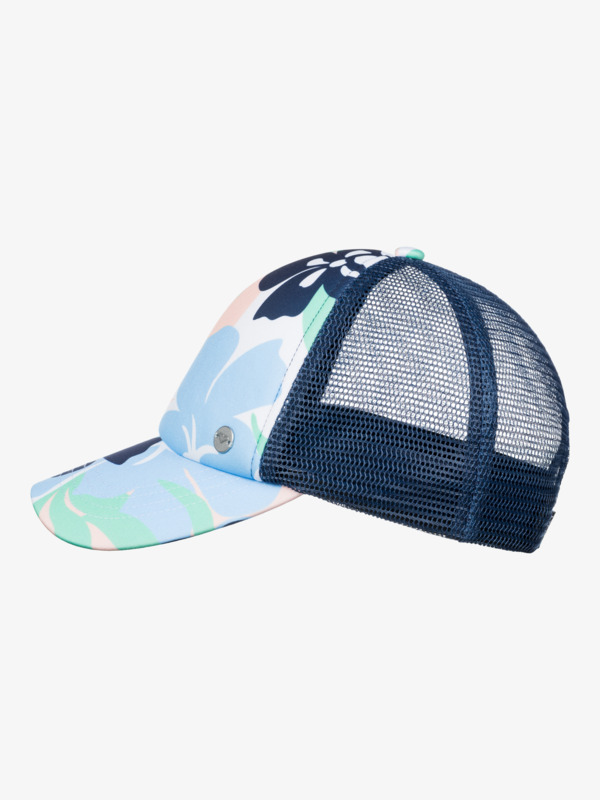 3 Beautiful Morning - Casquette trucker pour Femme Bleu ERJHA04268 Roxy