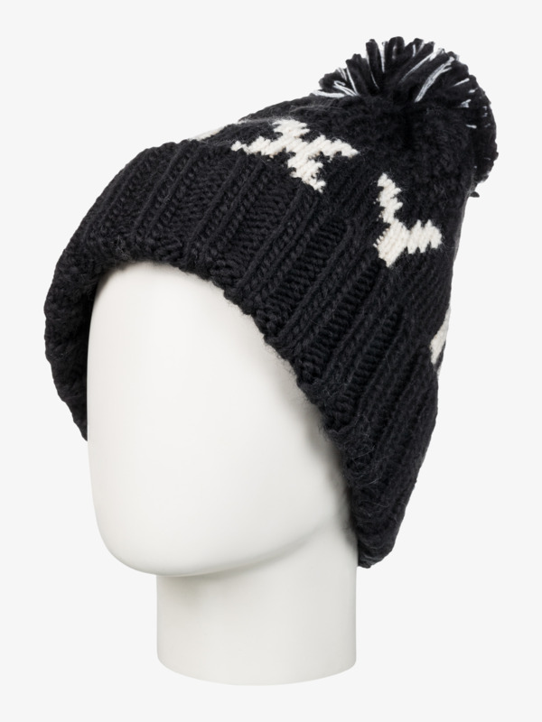 5 Tonic - Gorro con Dobladillo para Mujer Negro ERJHA04281 Roxy