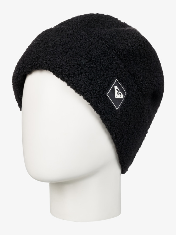 4 Valwood - Cuff Beanie for Women Black ERJHA04284 Roxy