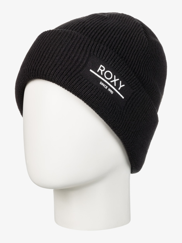 2 Folker - Ribgebreide Muts voor Dames Black ERJHA04288 Roxy