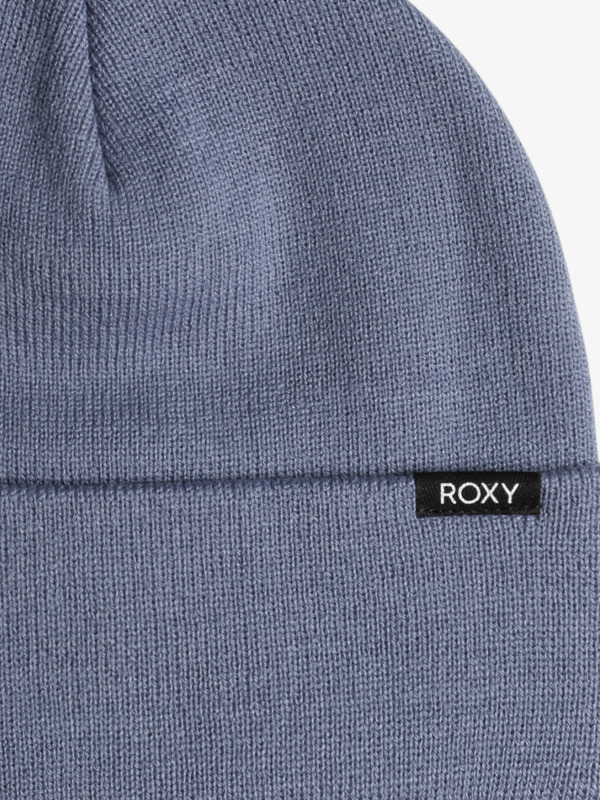 1 Tropical Snow - Bonnet à revers pour Femme Bleu ERJHA04309 Roxy