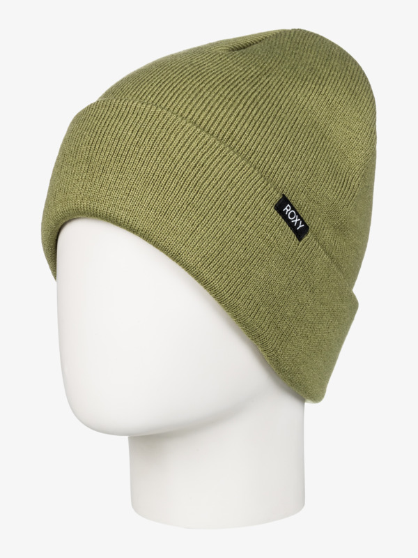 2 Tropical Snow - Bonnet à revers pour Femme Vert ERJHA04309 Roxy