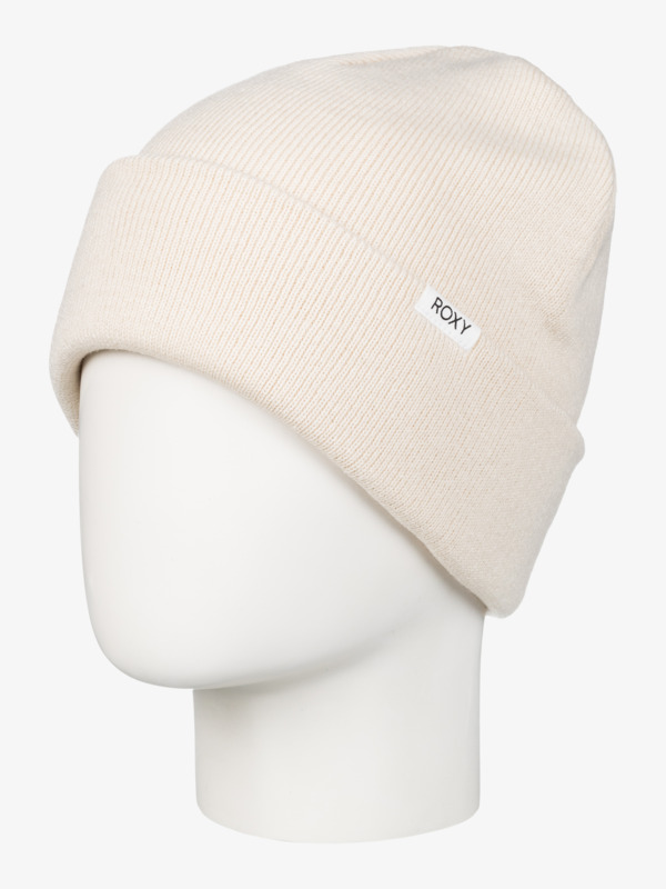 6 Tropical Snow - Gorro con Dobladillo para Mujer Beige ERJHA04309 Roxy