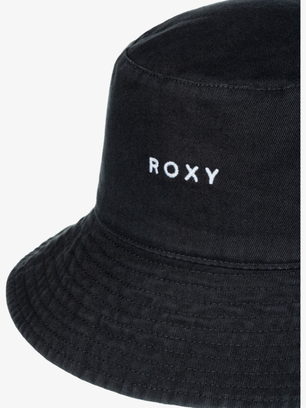 11 Jasmine Paradise - Reversible Bucket Hat for Women Black ERJHA04321 Roxy