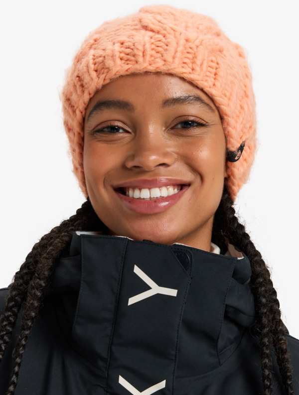 4 Winter - Chunky Beanie for Women Pink ERJHA04325 Roxy