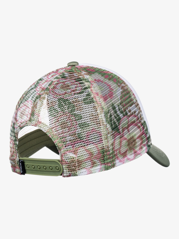 4 Donut Spain - Casquette trucker pour Femme Vert ERJHA04326 Roxy