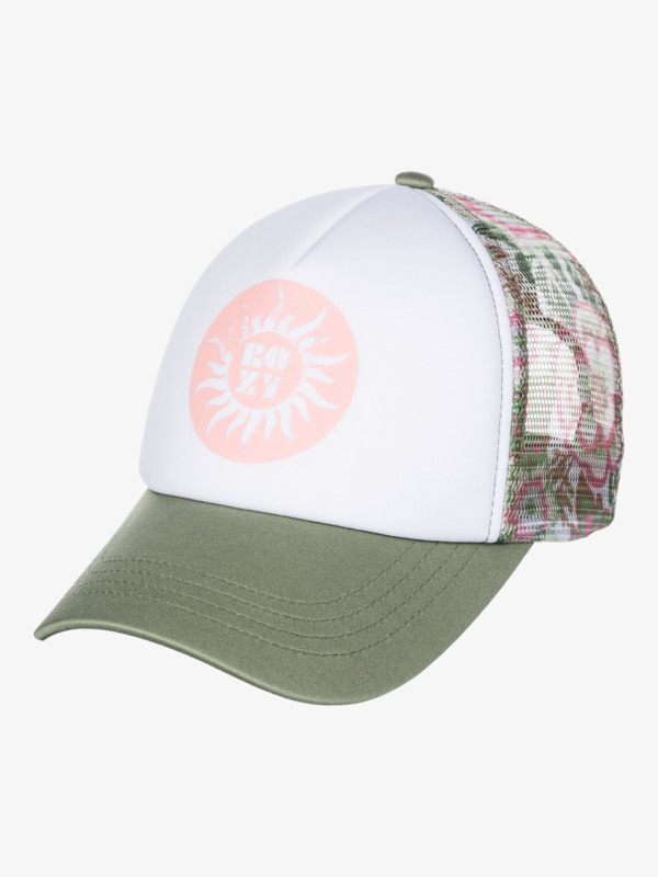 1 Donut Spain - Boné Trucker para Mulher Verde ERJHA04326 Roxy