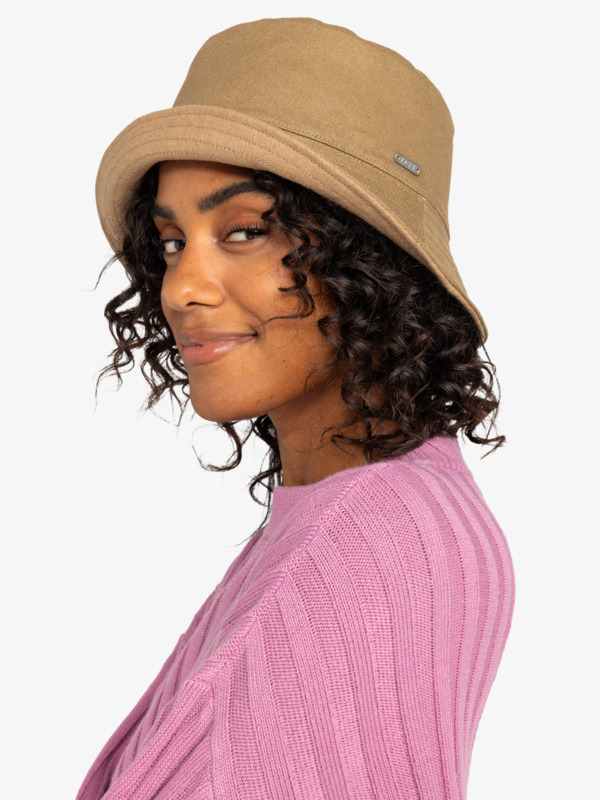 1 High Dance Morning Felt - Bucket Hat for Women Brown ERJHA04340 Roxy