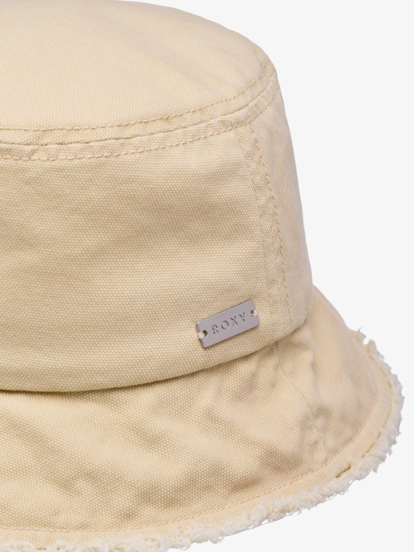 6 Victim Of Love - Bucket Hoed voor Dames Beige ERJHA04370 Roxy