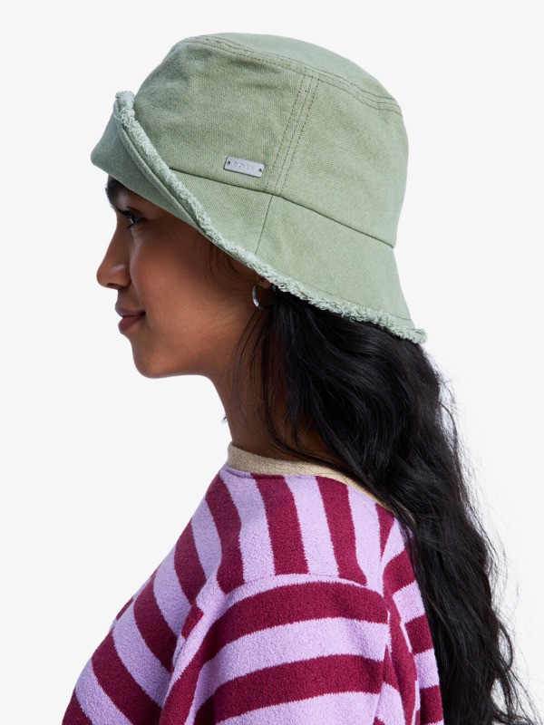 1 Victim Of Love - Bucket Hat for Women Green ERJHA04370 Roxy