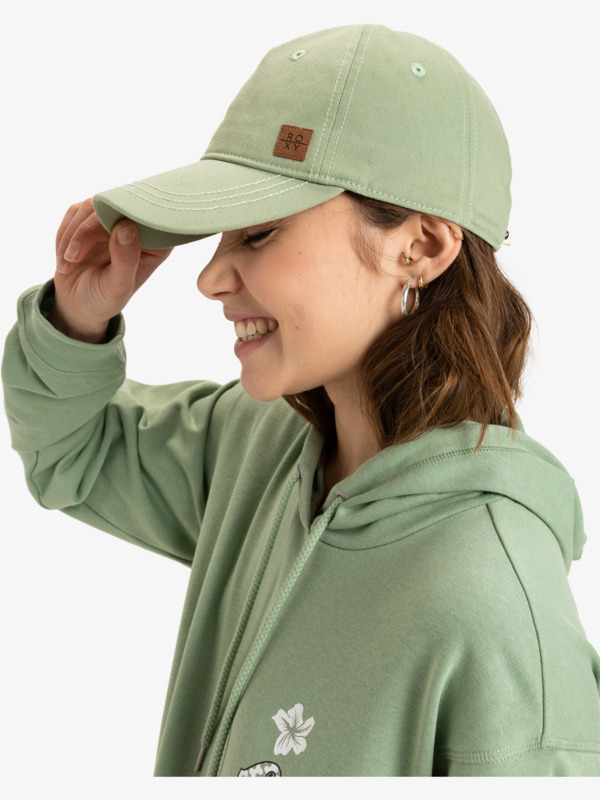 1 Extra Innings A Color - Gorra de Béisbol para Mujer Verde ERJHA04374 Roxy