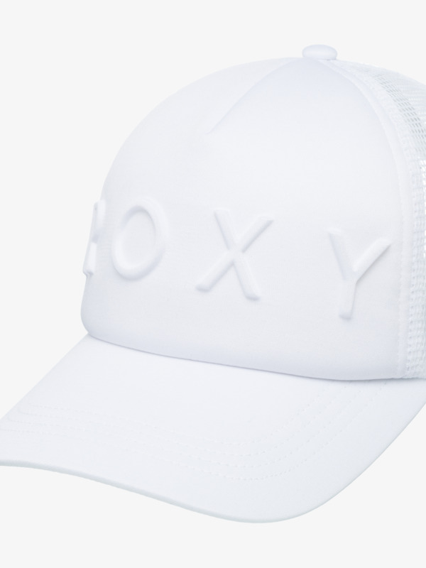 4 Brighter Day - Trucker Cap voor Dames White ERJHA04381 Roxy