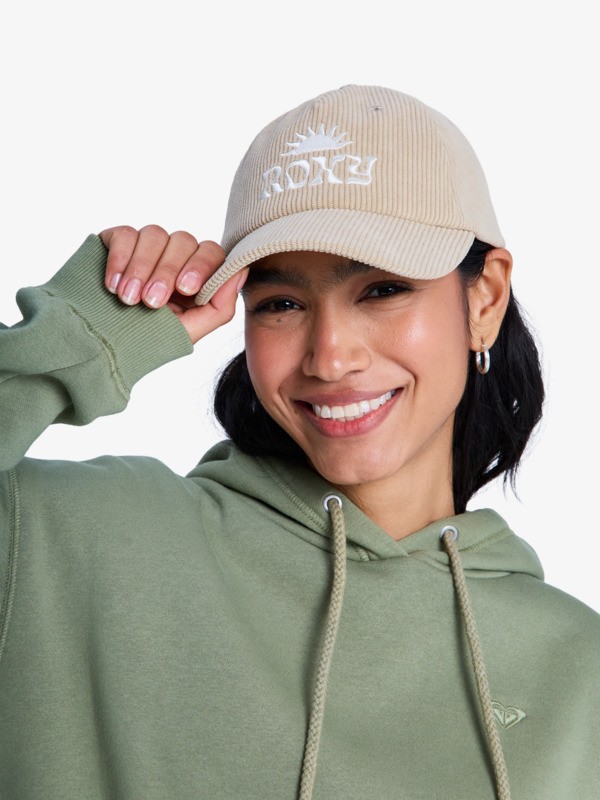 0 Brave Lineup - Gorra de Béisbol para Mujer Beige ERJHA04397 Roxy